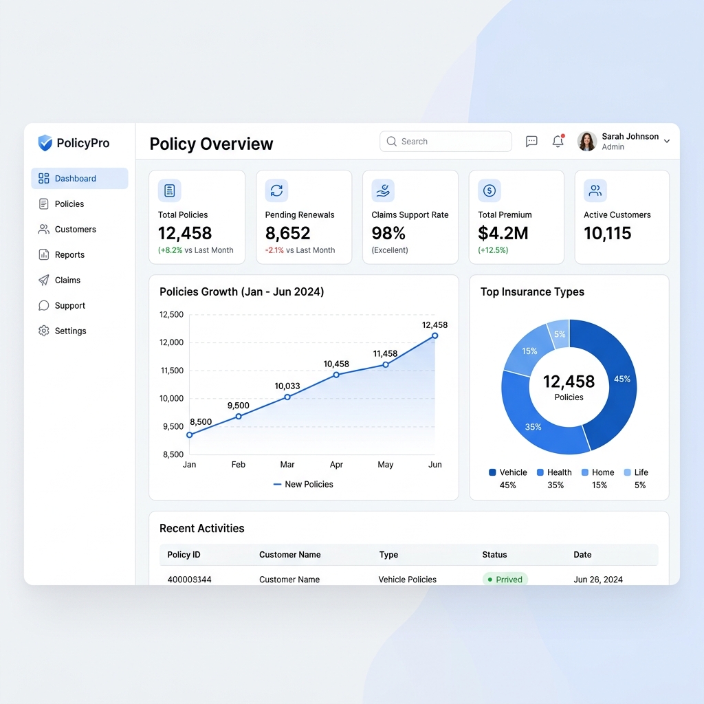 Policy Overview Dashboard
